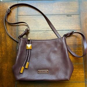 Purple Michael Kors Crossbody purse. Never used